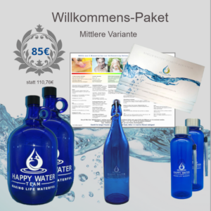 Mittleres Willkommenspaket HappyWater Team